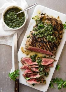 Read more about the article Chimichurri Soslu Biftek