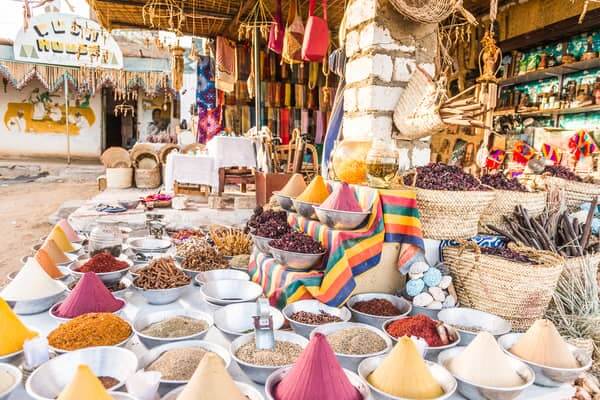 mısırda bir market